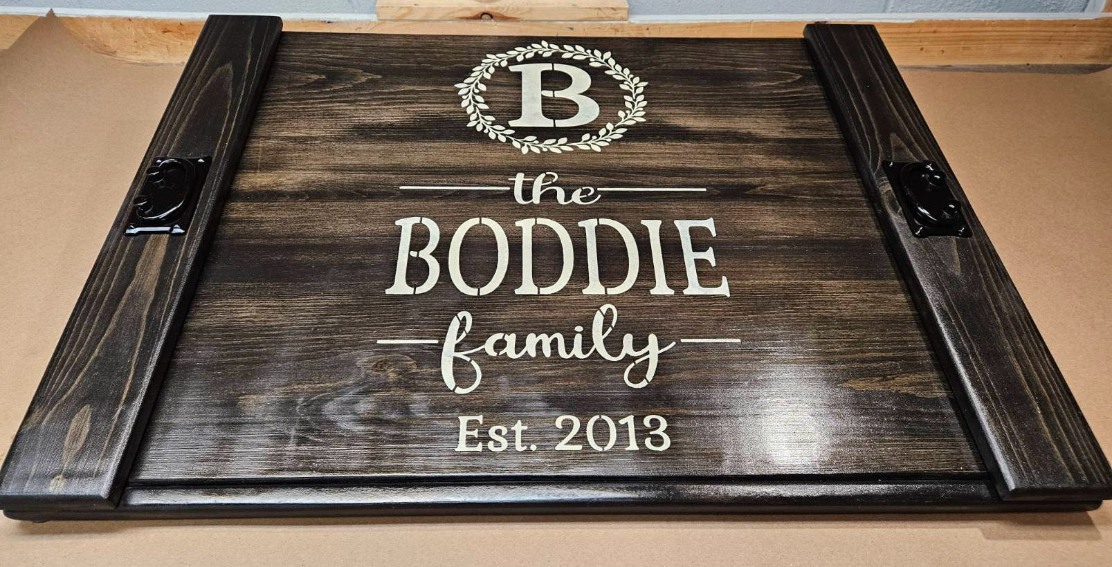 Wood Stovertop Cover, Personalised Monogram Farmhouse Stove top Cover,  Noodle Board, Stove Top Cover, Serving tray, Sink Cover