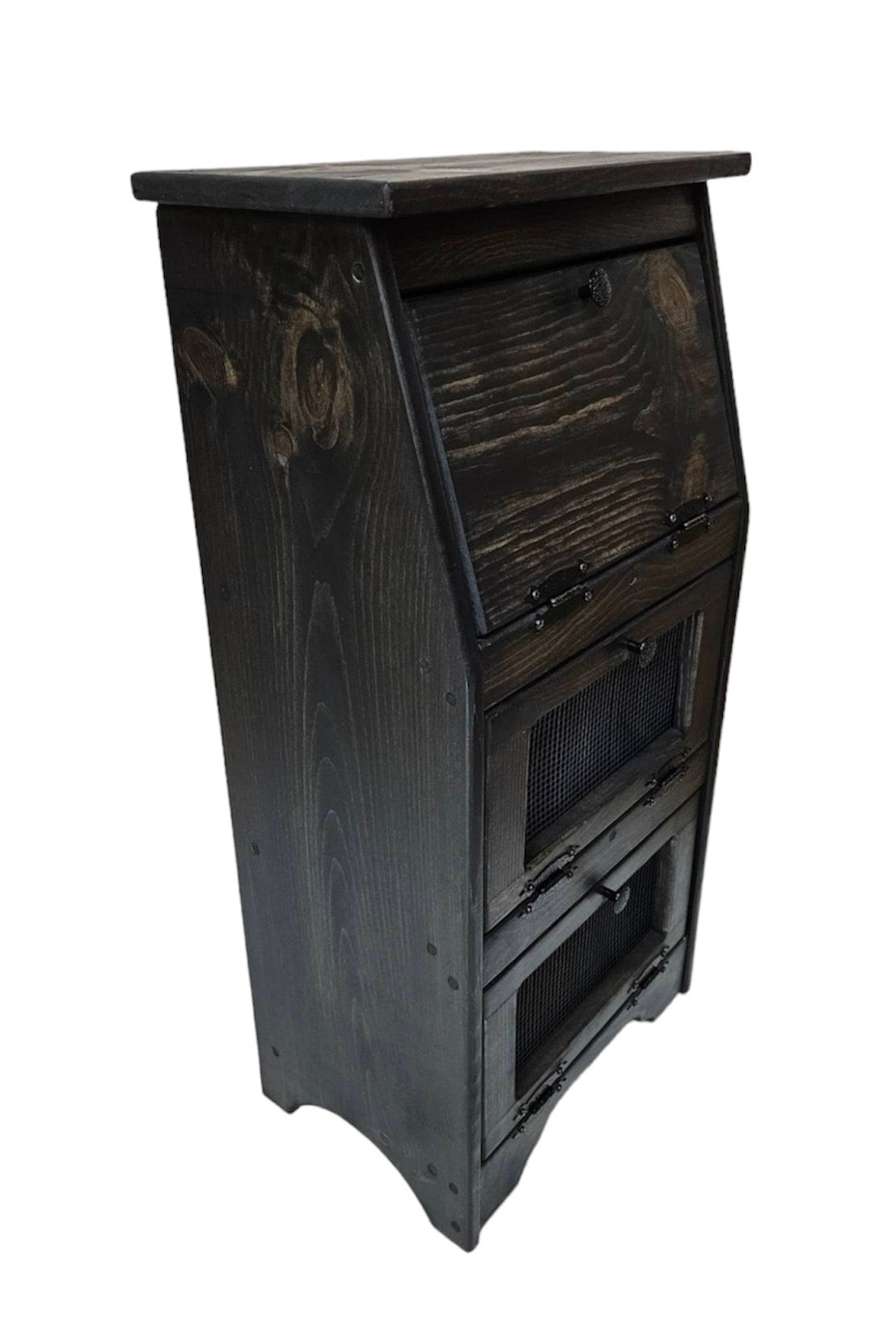 Vegetable Bin/Breadbox, veggie bin, vegetable storage, rustic vegetable storage, wood vegetable bin, pine vegetable bin, potato and onion storage