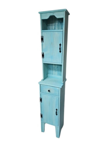 Small Rustic Chimney Cupboard, Primitive chimney cupboard, tall chimney cabinet, Farmhouse hutch