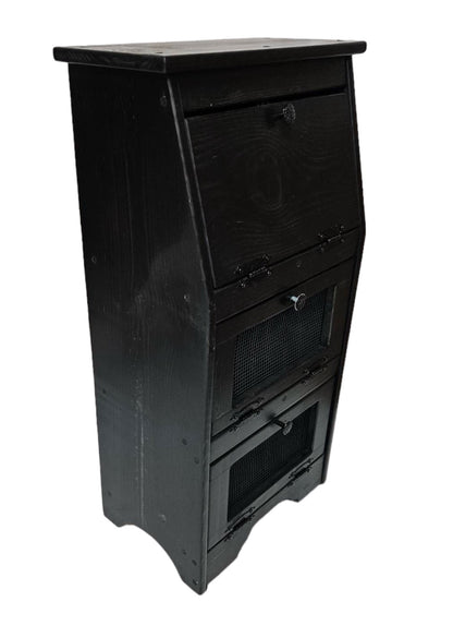 Vegetable Bin/Breadbox, veggie bin, vegetable storage, rustic vegetable storage, wood vegetable bin, pine vegetable bin, potato and onion storage