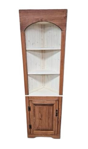 Rustic Large Chimney Hutch, Rustic living room hutch, Pine chimney hutch