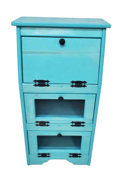 Vegetable Bin/Breadbox, veggie bin, vegetable storage, rustic vegetable storage, wood vegetable bin, pine vegetable bin, potato and onion storage