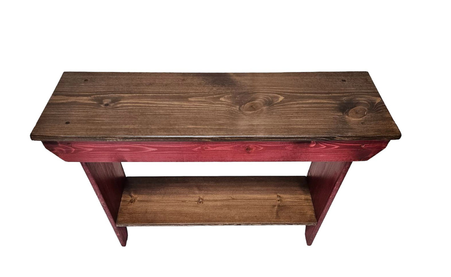 Rustic table, Country accent table, Sofa table, Rustic living room table, Farmhouse table