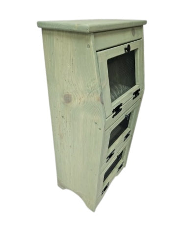 Vegetable Bin/Breadbox, veggie bin, vegetable storage, rustic vegetable storage, wood vegetable bin, pine vegetable bin, potato and onion storage