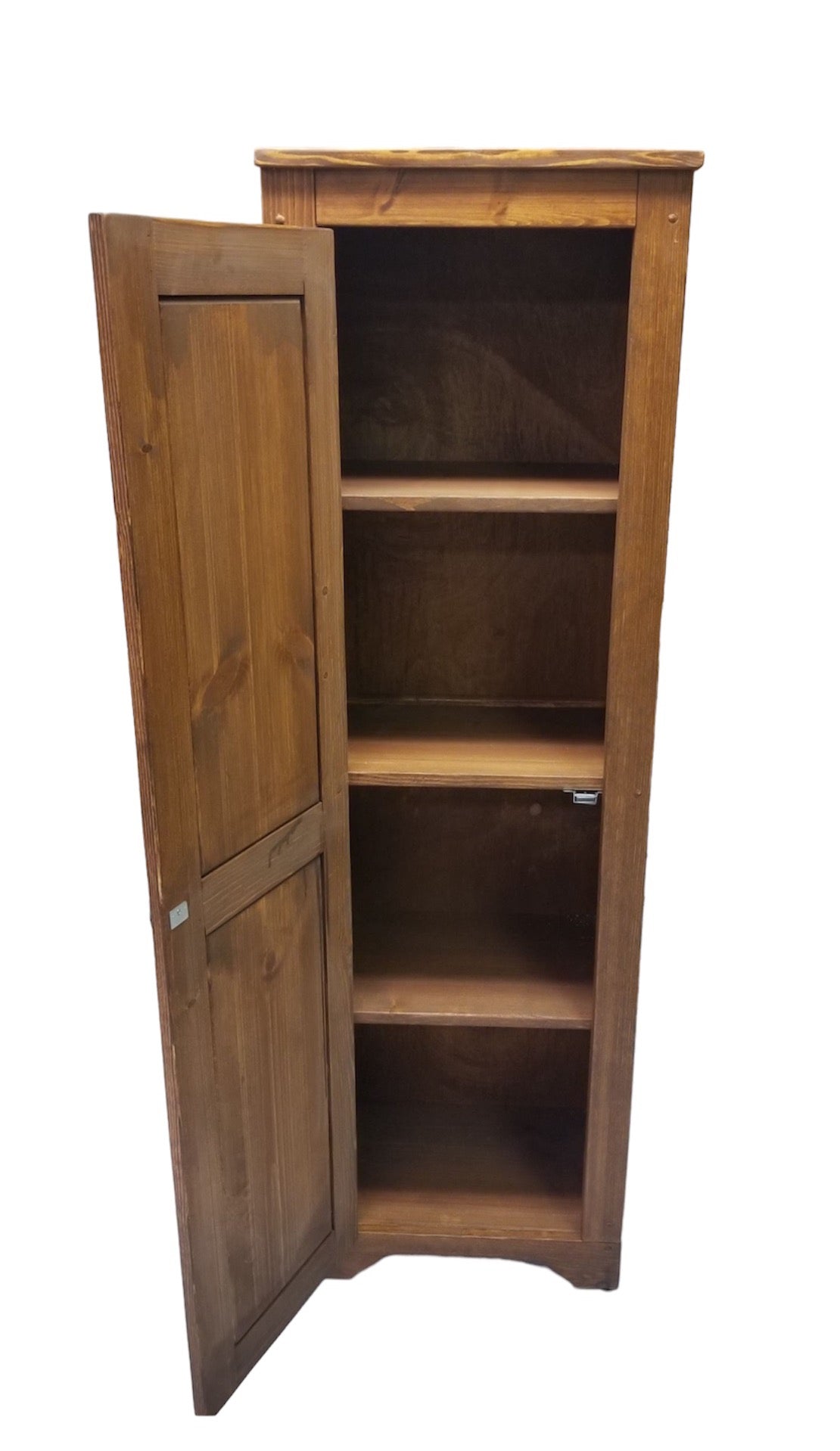 (CUSTOM SIZE) Tall Pine Pantry Cabinet, Two Piece Wood Pantry