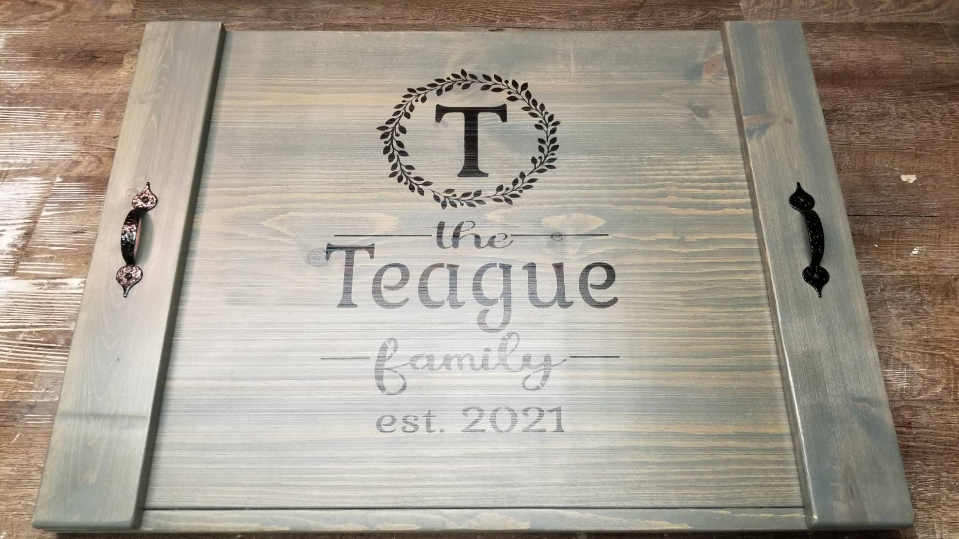 latinos r us Stove Top Cover, Custom Wooden Stove Cover Personalized (Dark  Walnut) : Automotive 