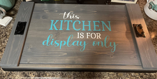 this kitchen is for display only flat