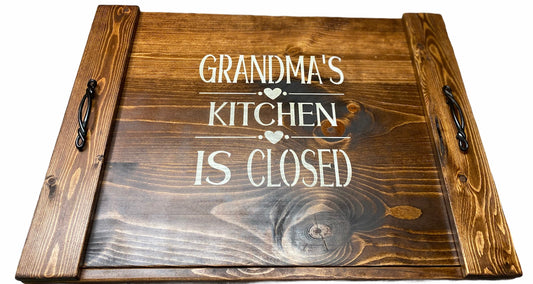 grandma's kitchen is closed flat