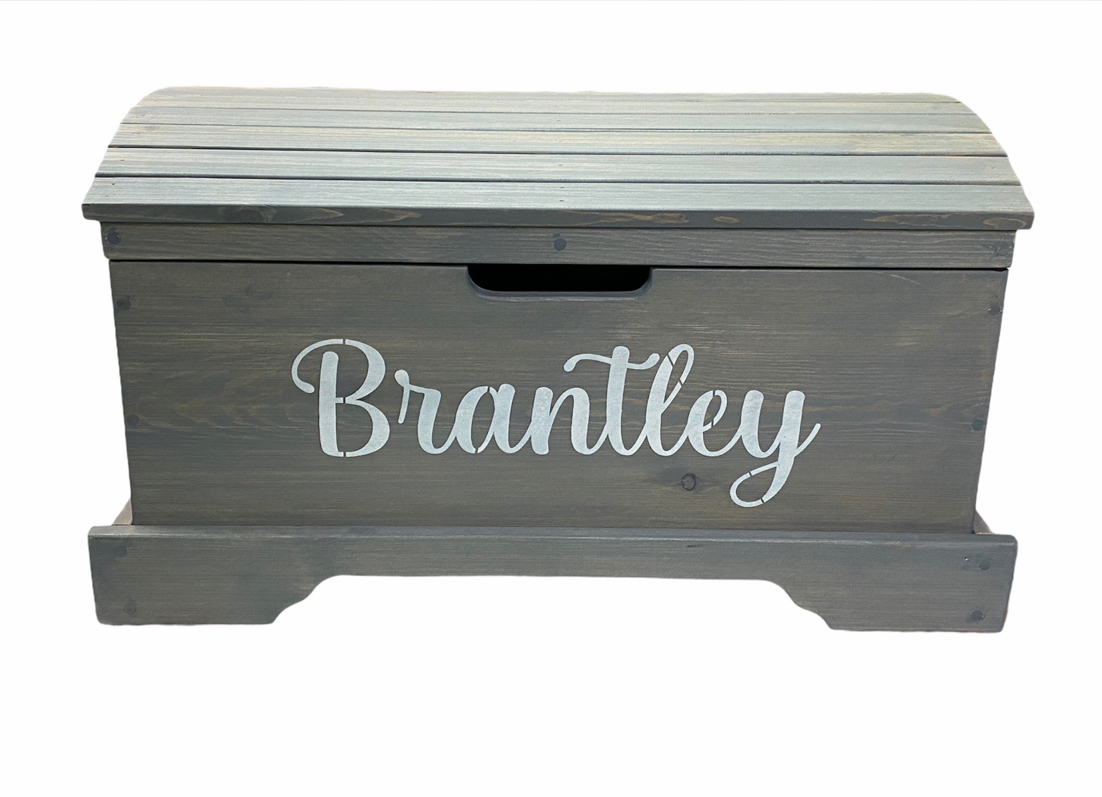 Personalized wooden online toy chest