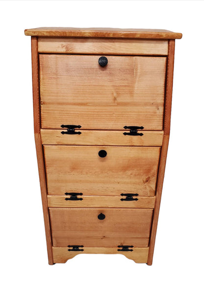 Vegetable Bin/Breadbox, veggie bin, vegetable storage, rustic vegetable storage, wood vegetable bin, pine vegetable bin, potato and onion storage