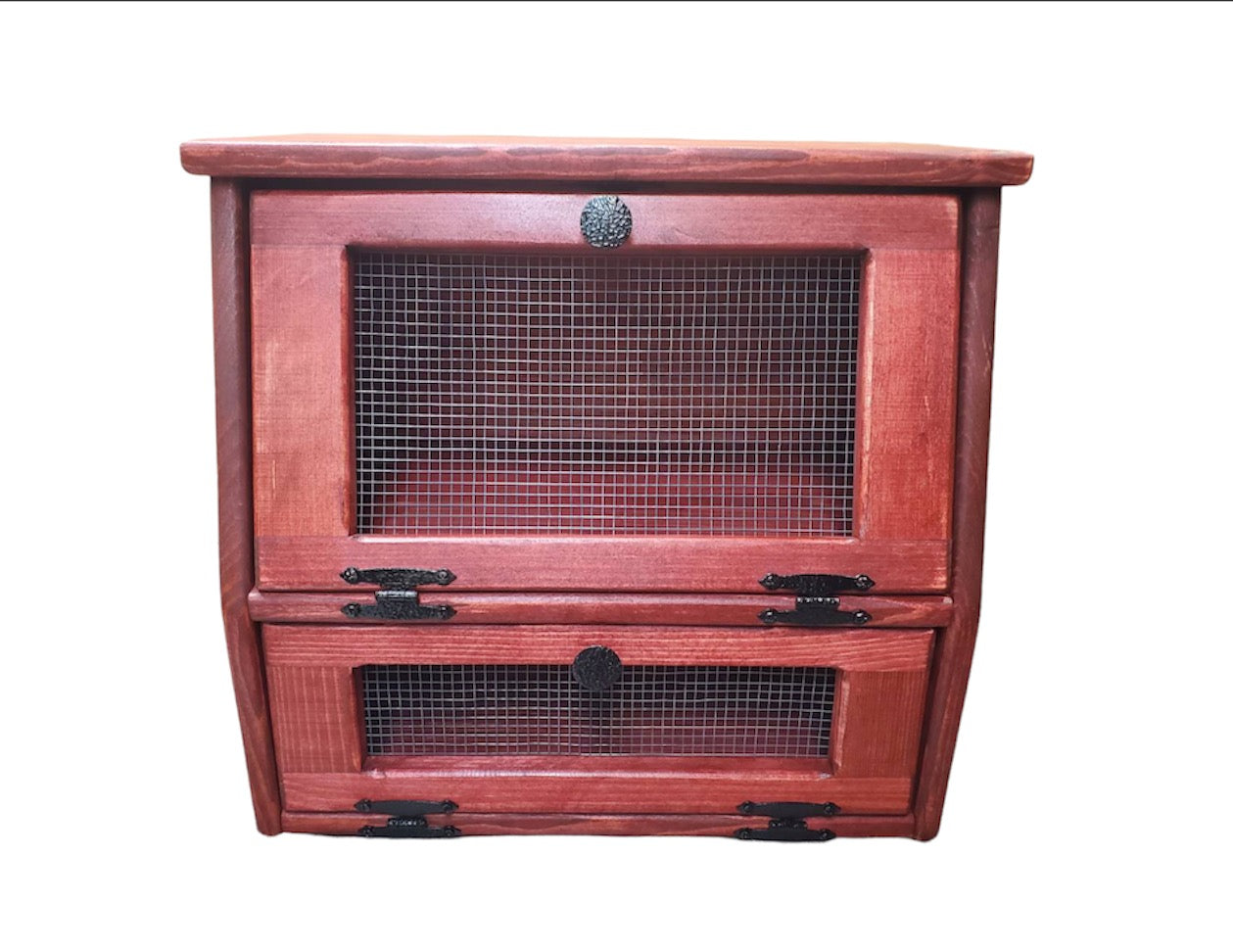 Rustic countertop bread box