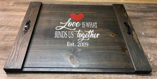 love is what binds us together flat