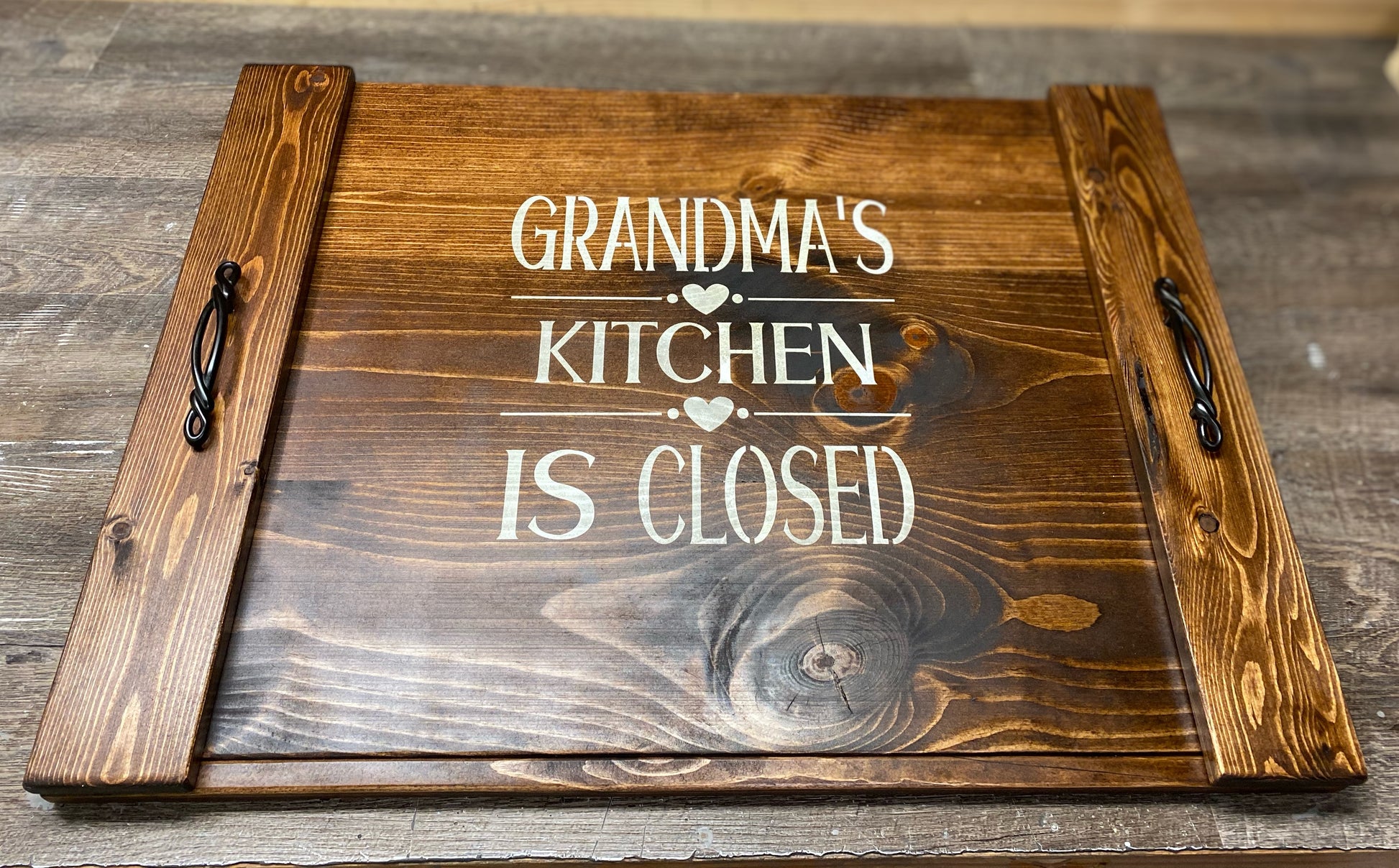 grandma's kitchen is closed